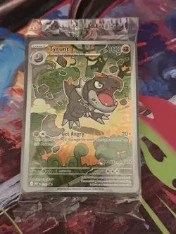 Pokemon Center Tyrunt MEP 070 Stamped Promo - Perfect Order (Sealed) - Image 1