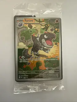 Pokemon Center Tyrunt MEP 070 Stamped Promo - Perfect Order (Sealed) - Image 1