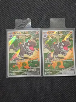 Pokemon TCG Perfect Order ETB Tyrunt MEP 070 - Pokemon Center Stamped BOTH MINT - Image 1