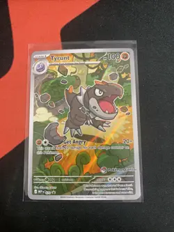 Pokemon Tyrunt MEP 070 Pokemon Center Stamped Perfect Order Promo NM - Image 1