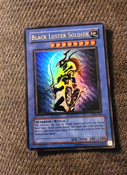 Yugioh! Black Luster Soldier SYE-024 Ultra Rare Unlimited LP - Image 1