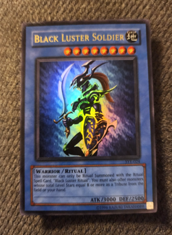 Yugioh! Black Luster Soldier SYE-024 Ultra Rare Unlimited LP - Image 3