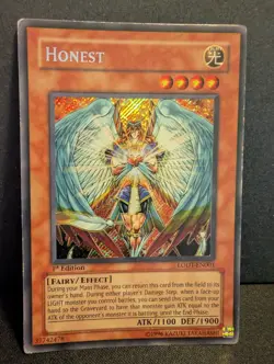 Honest [1st Edition] LODT-EN001 YuGiOh Light of Destruction - Image 1
