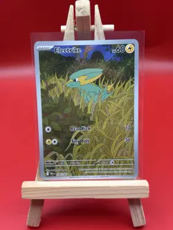 Pokemon TCG Electrike 196/182 Sv10: Destined Rivals Holo Illustration Rare (NM) - Image 1