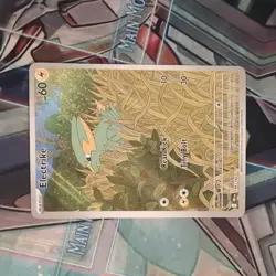 Pokemon TCG Electrike 196/182 Sv10: Destined Rivals Illustration Rare Holo - Image 1