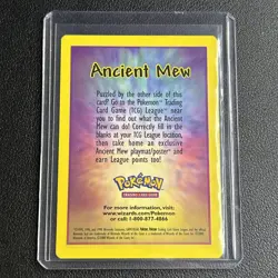 Ancient Mew Insert Card - Pokemon TCG - Image 1