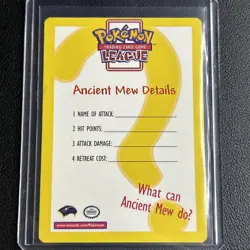 Ancient Mew Insert Card - Pokemon TCG - Image 2