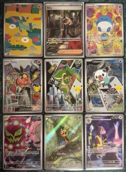 POKEMON FIRST PARTNER GEN 5 IR PROMO SET SIR SPECIAL ILLUSTRATION RARE CARD LOT - Image 2