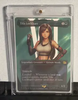 Magic: The Gathering Final Fantasy VII Tifa Lockhart Full Art Surge Foil - Image 1