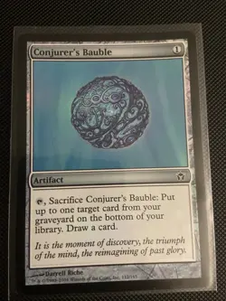 MTG Conjurer's Bauble FOIL Fifth Dawn Magic Gathering - Image 1