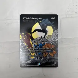 T'Challa's Protection - Teferi's Protection (Borderless) [Marvel Universe: Etern - Image 1