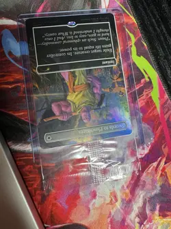 MTG Swords to Plowshares PSA Magazine Promo Marvel Thanos IN HAND - Image 5