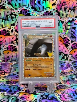 PSA 9 Donphan 107/123 Celebrations Classic 25th Anniversary Pokemon Card - Image 2