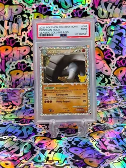 PSA 9 Donphan 107/123 Celebrations Classic 25th Anniversary Pokemon Card - Image 4