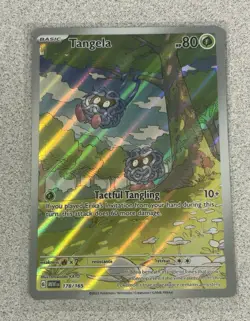 Pokemon TCG - Tangela 178/165 SV 151 Illustration Rare Full Art EN - Image 1