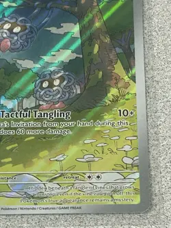 Pokemon TCG - Tangela 178/165 SV 151 Illustration Rare Full Art EN - Image 5