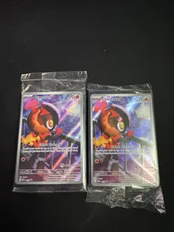 Charcadet MEP 022 Phantasmal Flames Pokemon Center Stamped Promo SEALED x2 - Image 1