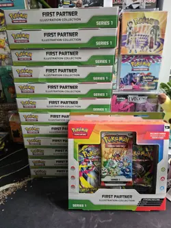 Pokemon TCG First Partner Illustration Collection Series 1 Sealed box - Image 1