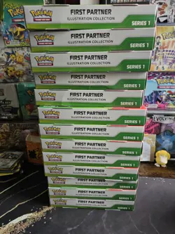 Pokemon TCG First Partner Illustration Collection Series 1 Sealed box - Image 2