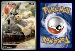 Cutiefly 172 162 Illustration Rare Temporal Forces Pokemon NM - Image 3