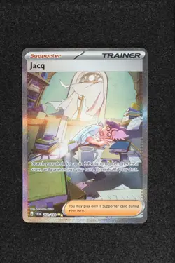 Pokemon TCG Jacq 250/198 Scarlet & Violet Base Set SIR NM - Image 1