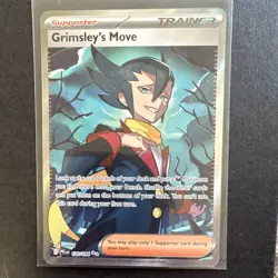 The Pokemon Company Grimsley's Move 120/094 Me02 Holo Ultra Rare Eng - Image 1