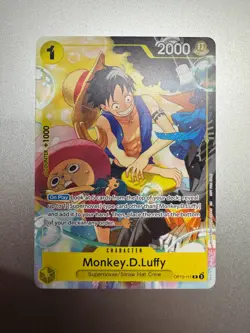 One Piece Monkey D Luffy OP10-111 Welcome Pack 2026 Vol 1 English Sleeve PROMO - Image 1