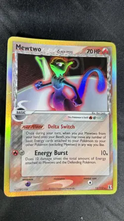 Mewtwo 12/113 - Delta Species - Holo Rare - 2005 - Image 1