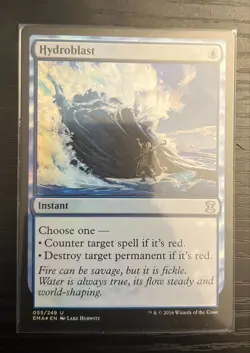 MTG FOIL Hydroblast Eternal Masters 055/249 Regular Uncommon - Image 1