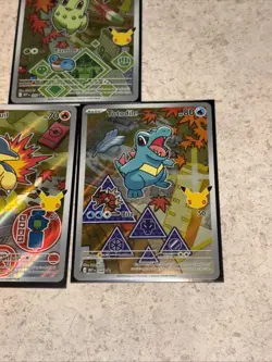 Pokemon First Partner Series 2 Johto Starter Set Chikorita Cyndaquil Totodile - Image 3