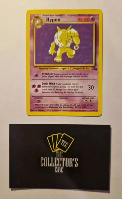 Pokemon TCG Hypno None Holo 23/62, Fossil Wizards Of The Coast - Image 1