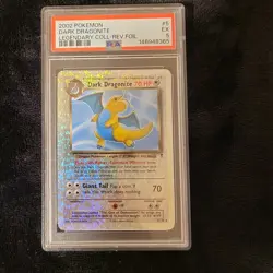 Pokemon TCG Dark Dragonite Legendary Collection Reverse Holo PSA 5 2002 - Image 1