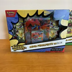 3X Ascended Heroes Pokemon TCG Mega Ex Complete Set Boxes Brand New Sealed - Image 4