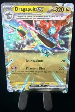 DRAGAPULT EX 160/217 HOLO ASCENDED HEROES POKEMON NEAR MINT - Image 3