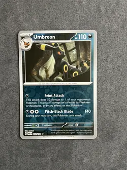 Umbreon 059/131 Holo Reverse Holo Rare Prismatic Evolutions Pokemon 2025 - Image 1
