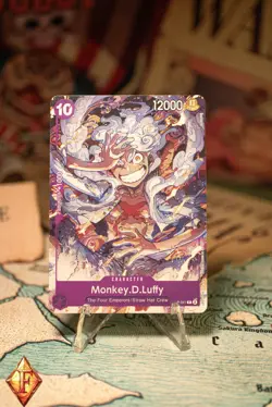 One Piece TCG Monkey.D.Luffy P-041 English NM Purple Promo - Image 1