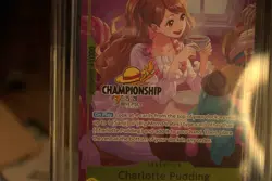 One Piece CHARLOTTE PUDDING OP03-112 CS CHAMPIONSHIP EVENT BGS 9 - Image 3
