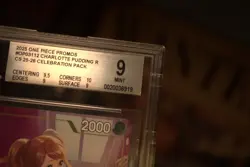One Piece CHARLOTTE PUDDING OP03-112 CS CHAMPIONSHIP EVENT BGS 9 - Image 5