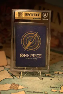 One Piece Nami OP06-101 CS CHAMPIONSHIP EVENT TEXTURED FINALIST 2025 BGS 9.5 - Image 5