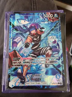 OP16-041 Buggy Leader Alt Art The Time Of Battle One Piece TCG English Card - Image 1
