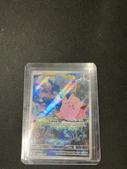 Pokemon Clefairy 094/088 Illustration Rare Perfect Order Holo Full Art TCG - Image 1