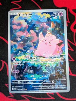 Pokemon TCG Clefairy 094/088 (IR) Perfect Order Full Art Illustration Rare - Image 1