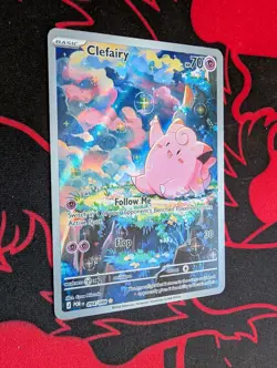 Pokemon TCG Clefairy 094/088 (IR) Perfect Order Full Art Illustration Rare - Image 2