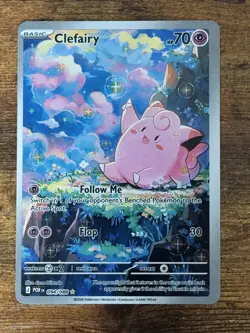 Pokemon TCG Clefairy 094/088 | Perfect Order | Full Art Illustration Rare | NM/M - Image 1