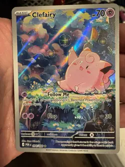 Pokemon TCG Clefairy 094/088 Illustration Rare Perfect Order NM IR Full Art - Image 1