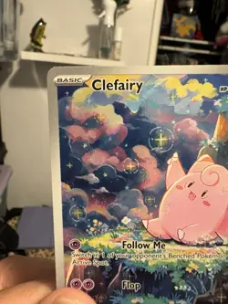 Pokemon TCG Clefairy 094/088 Illustration Rare Perfect Order NM IR Full Art - Image 2