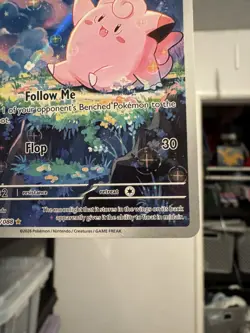 Pokemon TCG Clefairy 094/088 Illustration Rare Perfect Order NM IR Full Art - Image 3