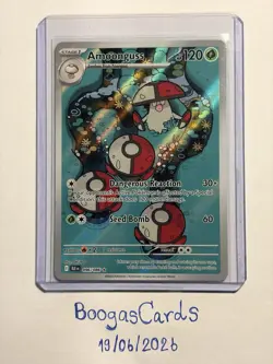 Amoonguss 096/086 Black Bolt Illustration Rare - Pokemon Card - English - Image 1