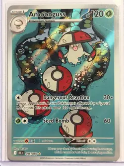 Amoonguss 096/086 Black Bolt Illustration Rare - Pokemon Card - English - Image 3