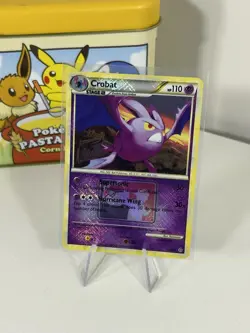 Crobat 14/95 Pokemon League C rosshatch Promo - Unleashed Pokemon TCG Card NM - Image 1